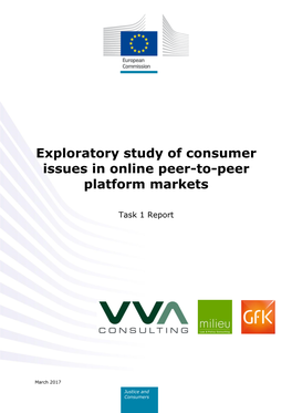 Exploratory Study of Consumer Issues in Online Peer-To-Peer Platform Markets