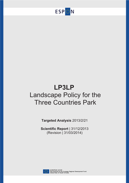 LP3LP Landscape Policy for the Three Countries Park