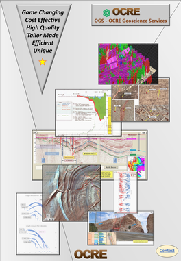 OCRE Geoscience Services Catalogue