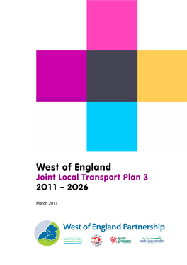 Joint Local Transport Plan 3 2O11 — 2O26