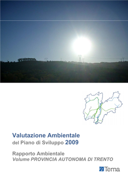 Valutazione Ambientale Del Piano Di Sviluppo 2009