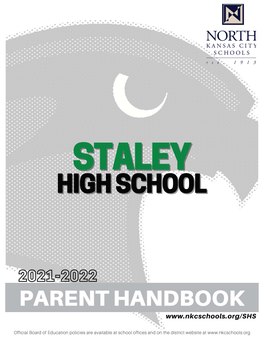 Staley High School Student Handbook