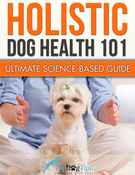 Holistic Dog Health 101 Ultimate Science-Based Guide