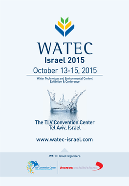 October 13-15, 2015 Israel 2015