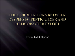 Functional Dyspepsia