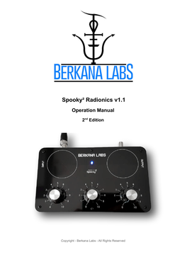 Spooky² Radionics V1.1