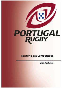 Relatório Das Competições 2017/2018