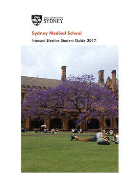Sydney Medical School Inbound Elective Student Guide 2017