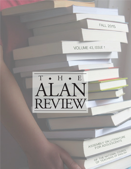 Alan Cover Fall 2015.Pdf 1 9/24/15 12:01 PM