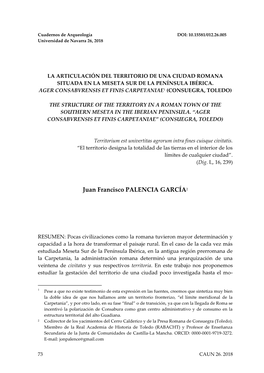 Cuadernos De Arqueología DOI: 10.15581/012.26.005 Universidad De Navarra 26, 2018