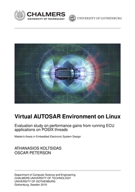 Virtual AUTOSAR Environment on Linux