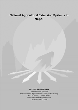 National Agricultural Extension Systems in Nepal