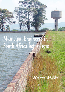 Municipal Engineers in South Africa Before 1910