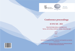 ENDRI KONFERENCA ICSNS XII Mars 2021.Indd