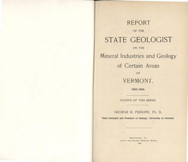 State Geologist