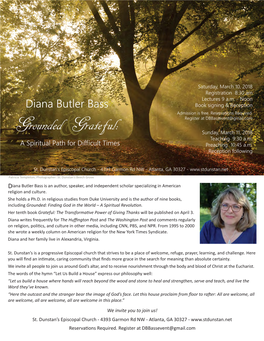 Diana Butler Bass Flyer