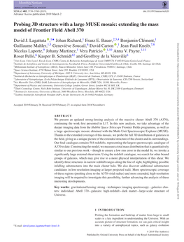 Extending the Mass Model of Frontier Field Abell 370