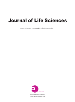 Journal of Life Sciences