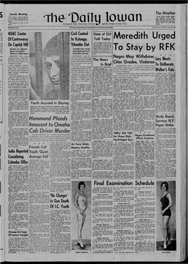 Daily Iowan (Iowa City, Iowa), 1963-01-08