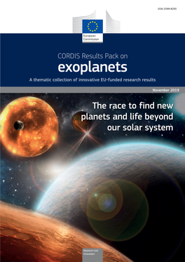 CORDIS Results Pack on Exoplanets a Thematic Collection of Innovative EU-Funded Research Results