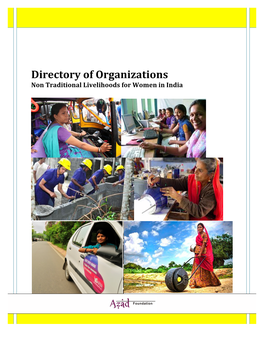 Directory of Organizations in NTL for Women