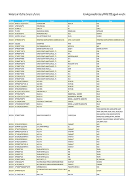 Homologación Parciales Y WVTA 2019 Segundo Semestre.Xlsx