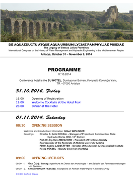 Antalya-2014-Programm.Pdf