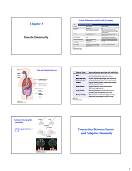 Innate Immunity