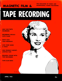 Tape Recording