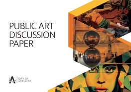 PUBLIC ART DISCUSSION PAPER Acknowledgement of Country