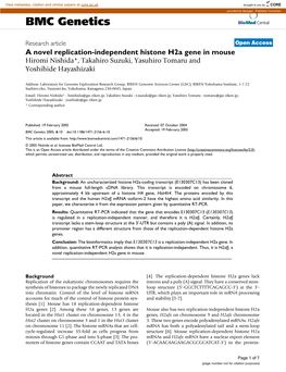 BMC Genetics Biomed Central