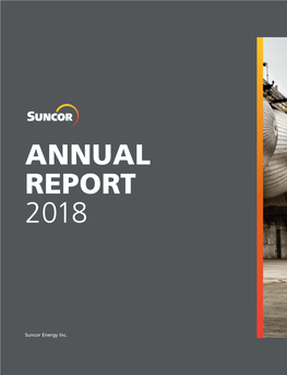 Suncor Energy – Annual Report 2018