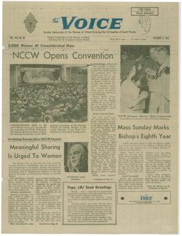 NCCW Opens Convention