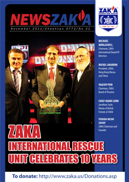 International Rescue Unit Celebrates 10 Years
