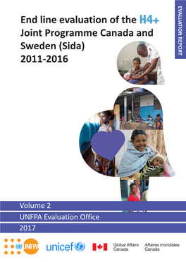 End Line Evaluation of the Joint Programme Canada and Sweden (Sida) 2011-2016