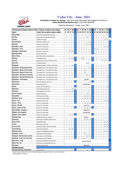 2021 Master Schedule 3-15-21.Xlsx