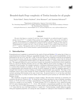 Bounded-Depth Frege Complexity of Tseitin Formulas for All Graphs