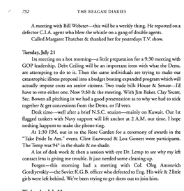 A Meeting with Bill Webster-This Will Be a Weekly Thing. He Reported on a Defector C.I.A