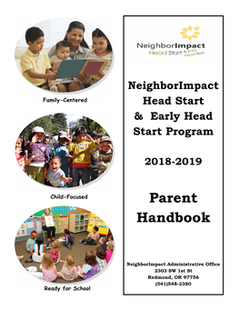 2018-2019 Parent Handbook English Final.Pub