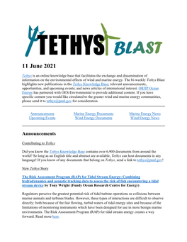 Tethys Blast