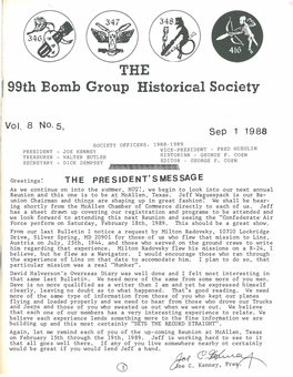 ( 99Th Bomb Group Historical Society S