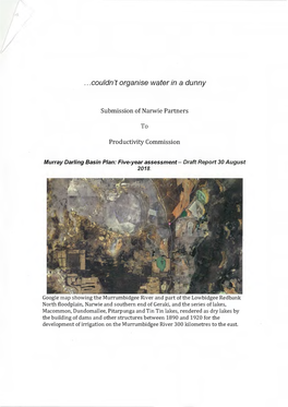 Murray-Darling Basin Plan: Five Year Assessment (Draft Report), the Basin Plan and the Commission's Approach to Assessing Implementation, P 5