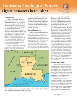 Lignite Resources in Louisiana, 2000, 4