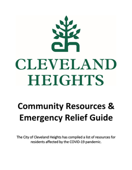 Community Resources & Emergency Relief Guide