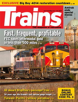 Trainsmag.Com • June 2018 Ends Special Moves P