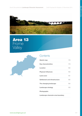 Area 13 Frome Valley