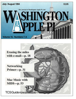 Washington Apple Pi Journal, July-August 1994