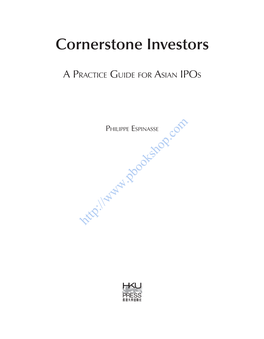 Cornerstone Investors