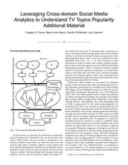 Leveraging Cross-Domain Social Media Analytics to Understand TV Topics Popularity Additional Material