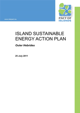 Island Sustainable Energy Action Plan
